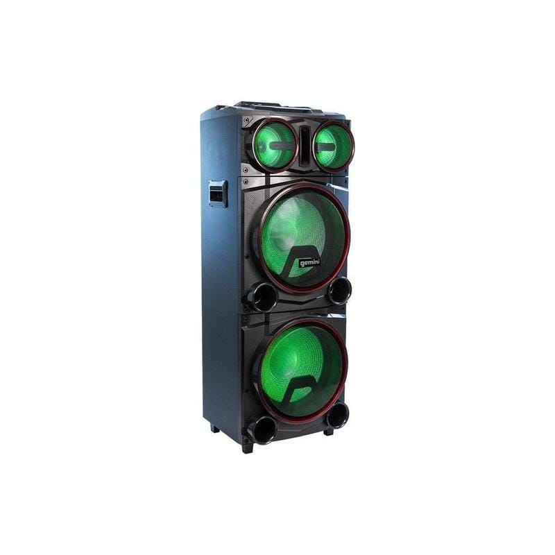 Gemini GMAX-6000 Dual 15" Bluetooth Party Speaker Recording System - Image 3