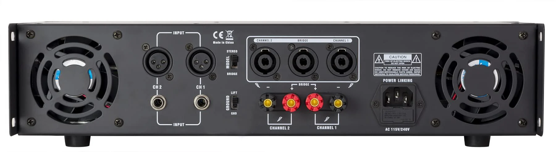 XGA-3000 Professional Power Amplifier 3000W Lightweight DJ PA - Image 4